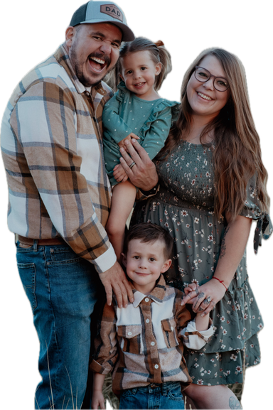 James Hendershott with son